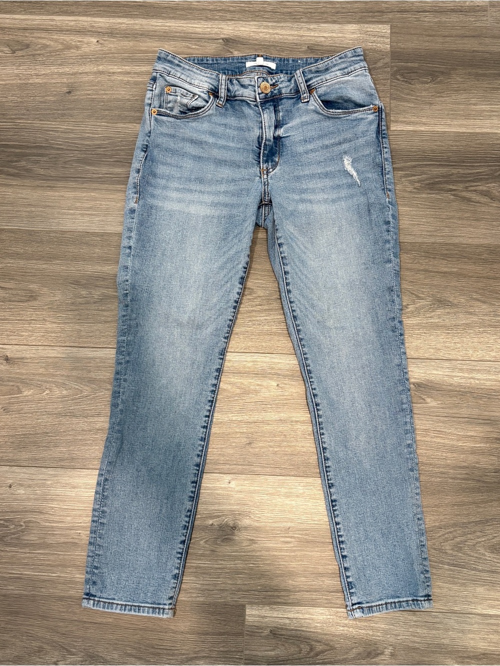 STS Blue Darren Roll Cuff Girlfriend Jeans